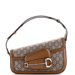 Gucci Horsebit Asymmetric Shoulder Bag #185376G18B